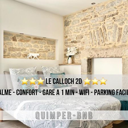Le Calloch 2D - Studio 4 Etoiles - Quartier Gare - Wifi - Netflix Quimper Exteriér fotografie